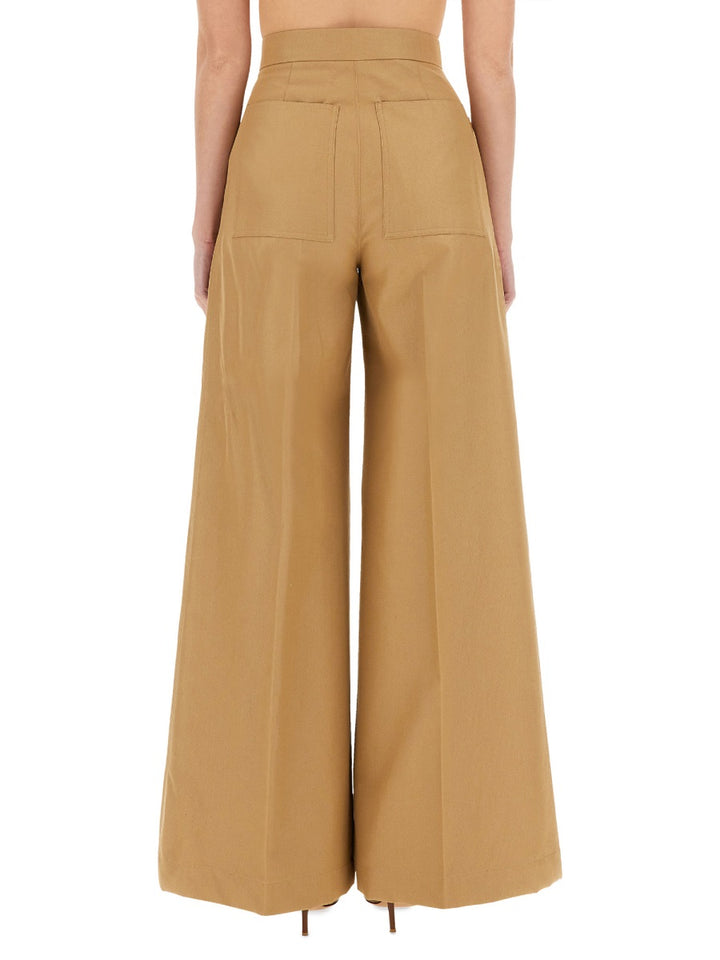 Max Mara Pantaloni - Beige | ff275270f33f1f5b9c32e655e3b23a55b224eb88