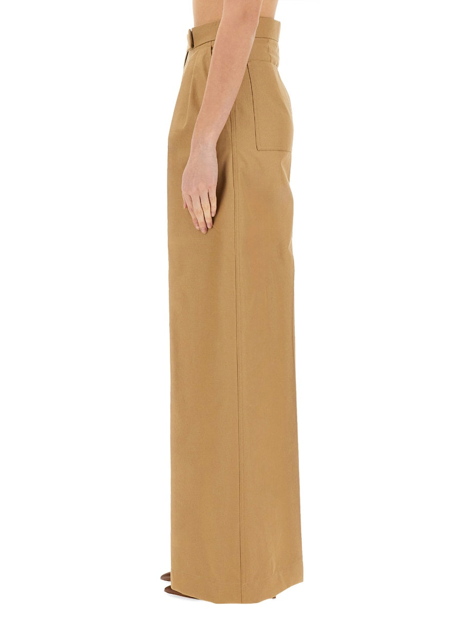 Max Mara Pantaloni - Beige | 97ef6d27ac8293671d0c9c44d0dbeacef256f785