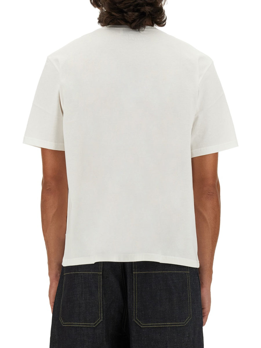 Studio Nicholson T shirt - Bianco | Wanan Luxury