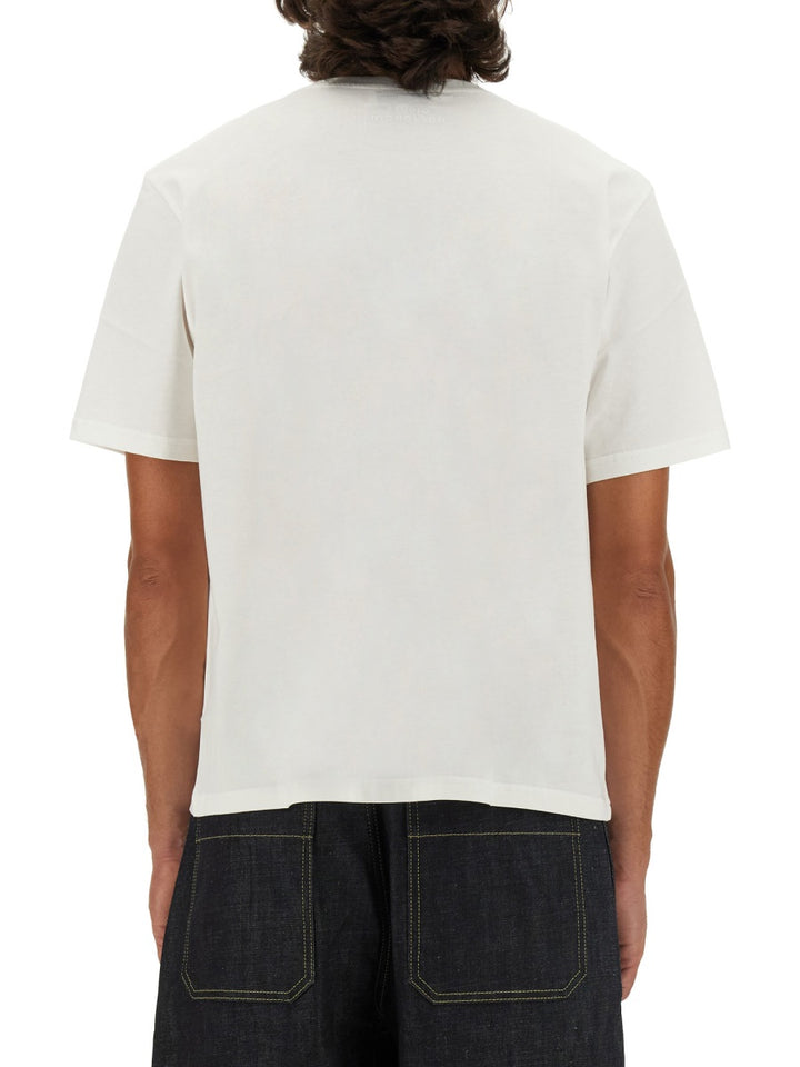 Studio Nicholson T shirt - Bianco | Wanan Luxury