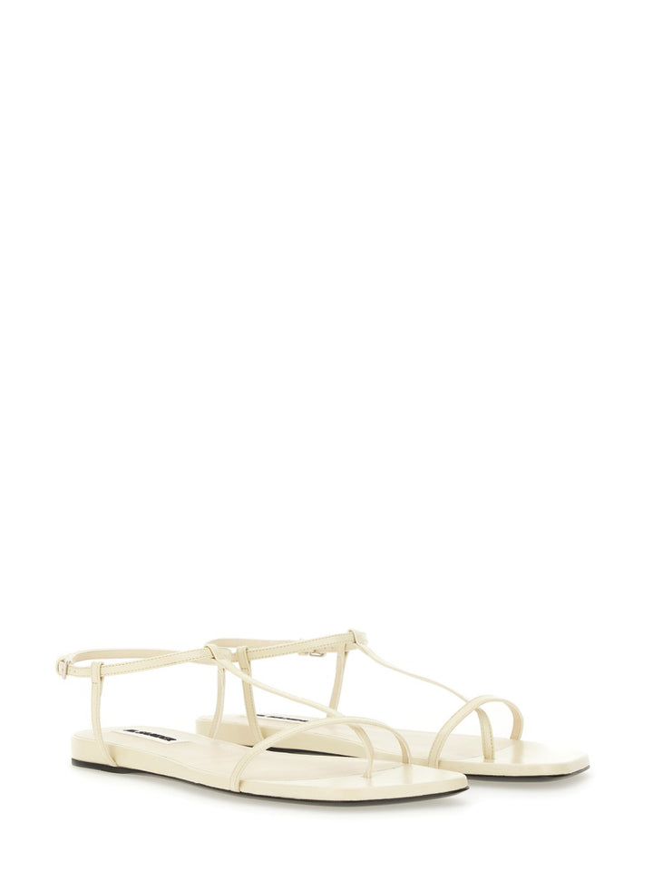 Jil Sander Sandali - Bianco | Wanan Luxury
