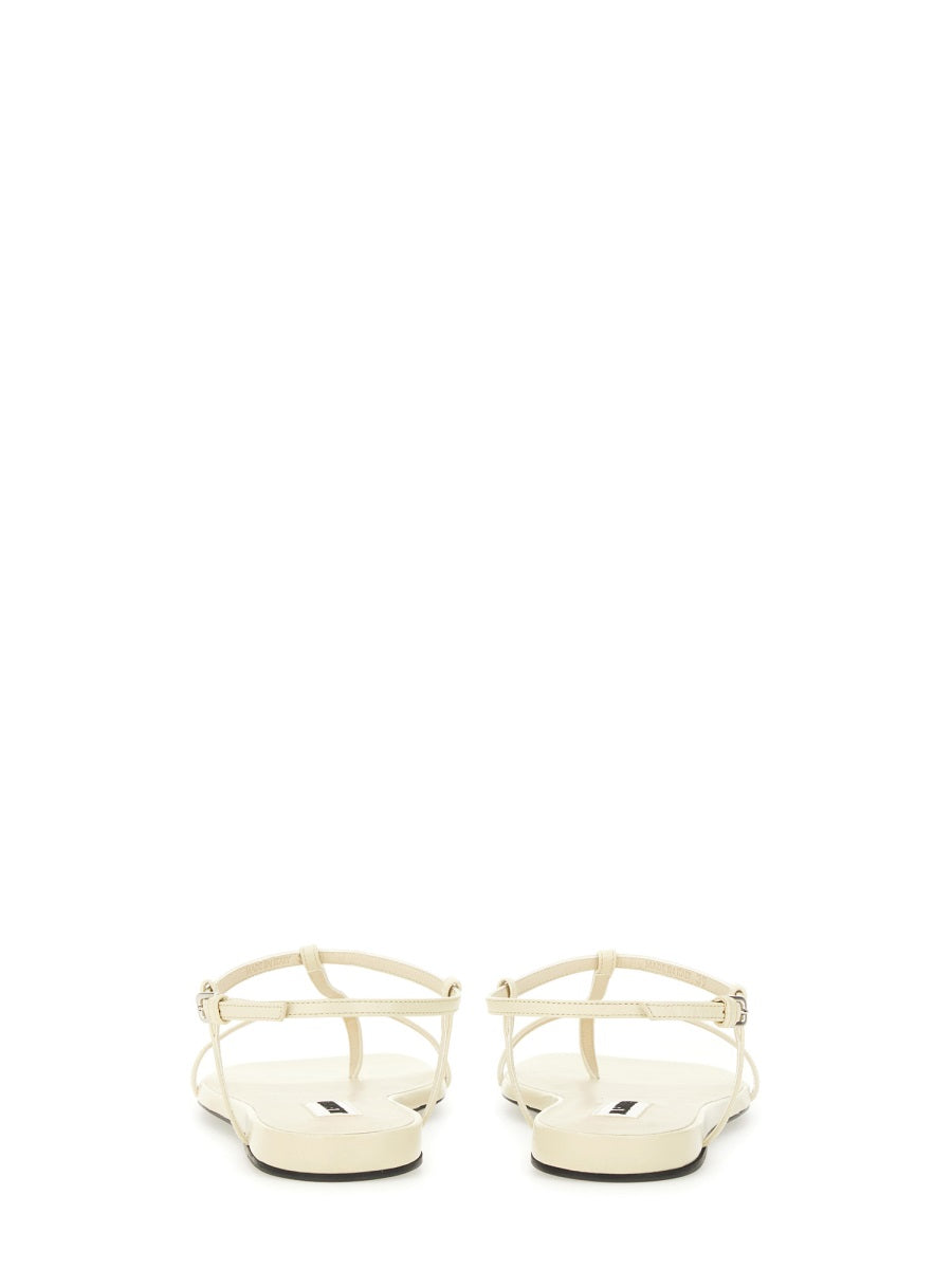 Jil Sander Sandali - Bianco | Wanan Luxury