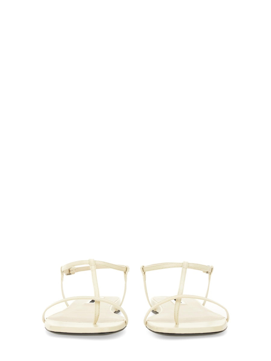 Jil Sander Sandali - Bianco | Wanan Luxury