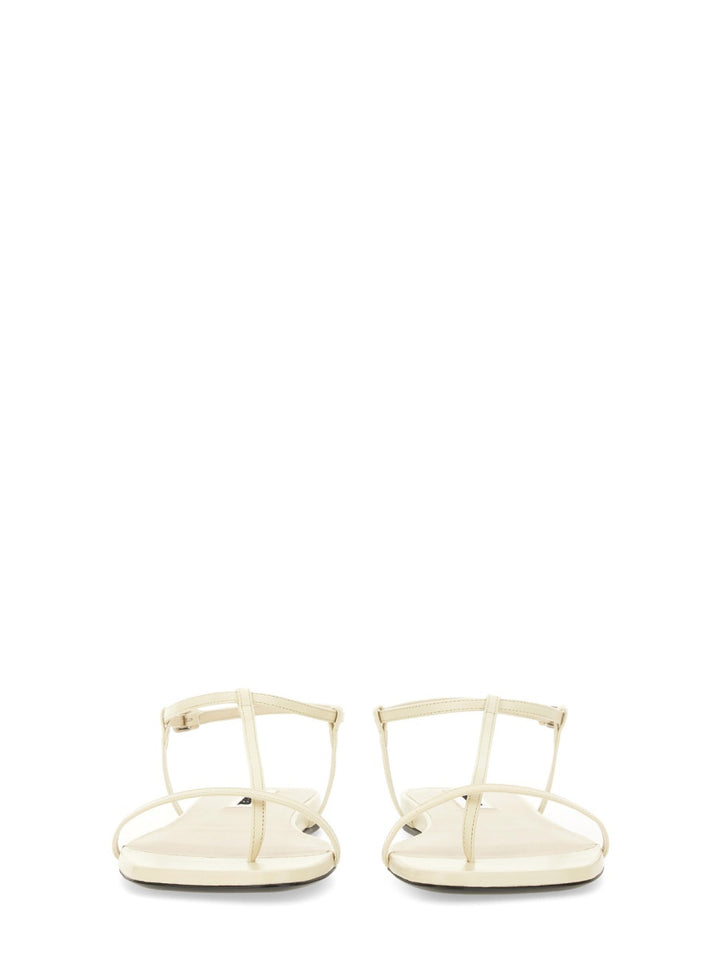 Jil Sander Sandali - Bianco | Wanan Luxury