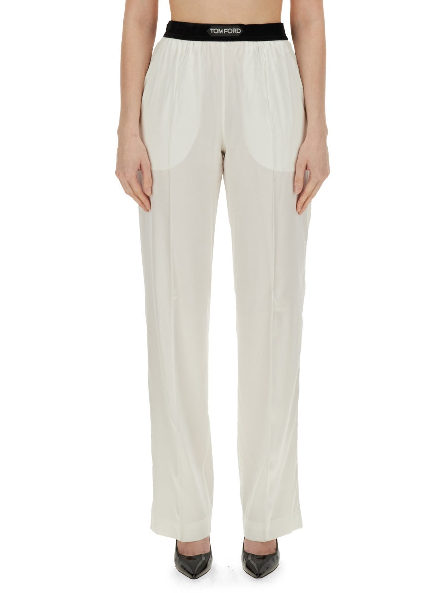 Tom Ford Pantaloni - Bianco | Wanan Luxury