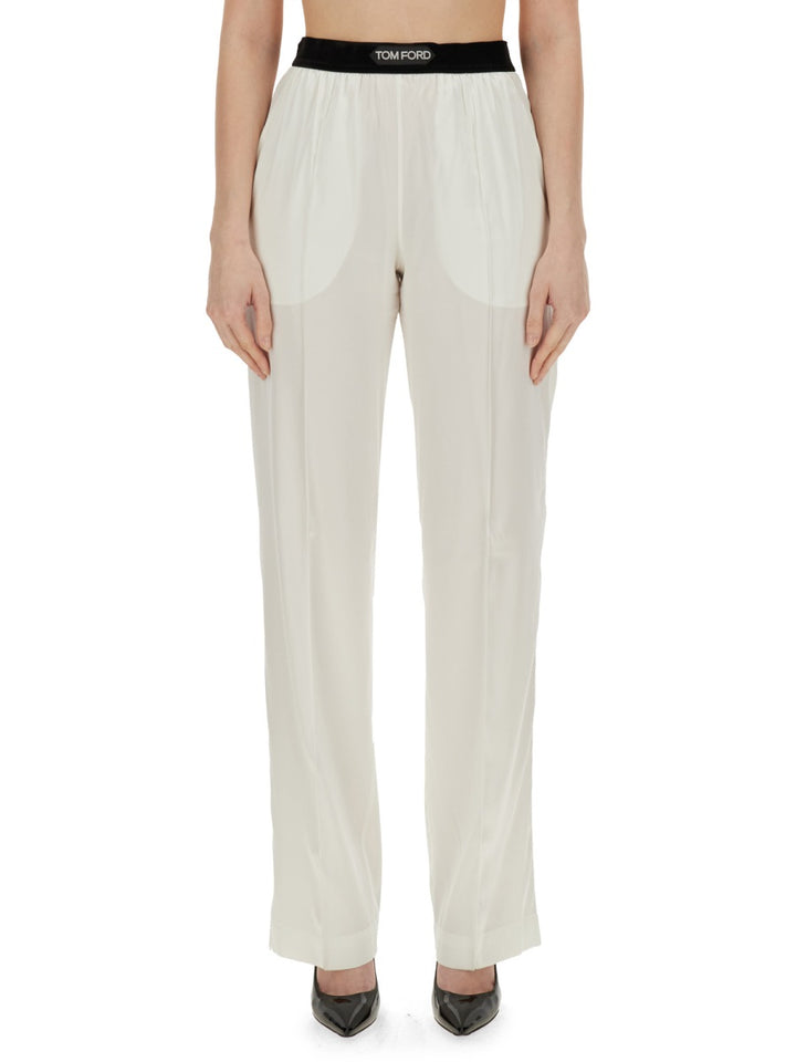 Tom Ford Pantaloni - Bianco | Wanan Luxury