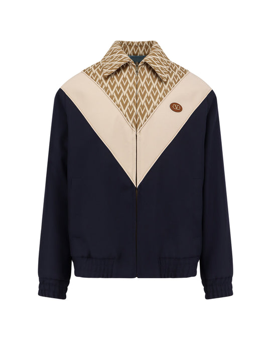 Toute La V Wool And Cotton Jacket