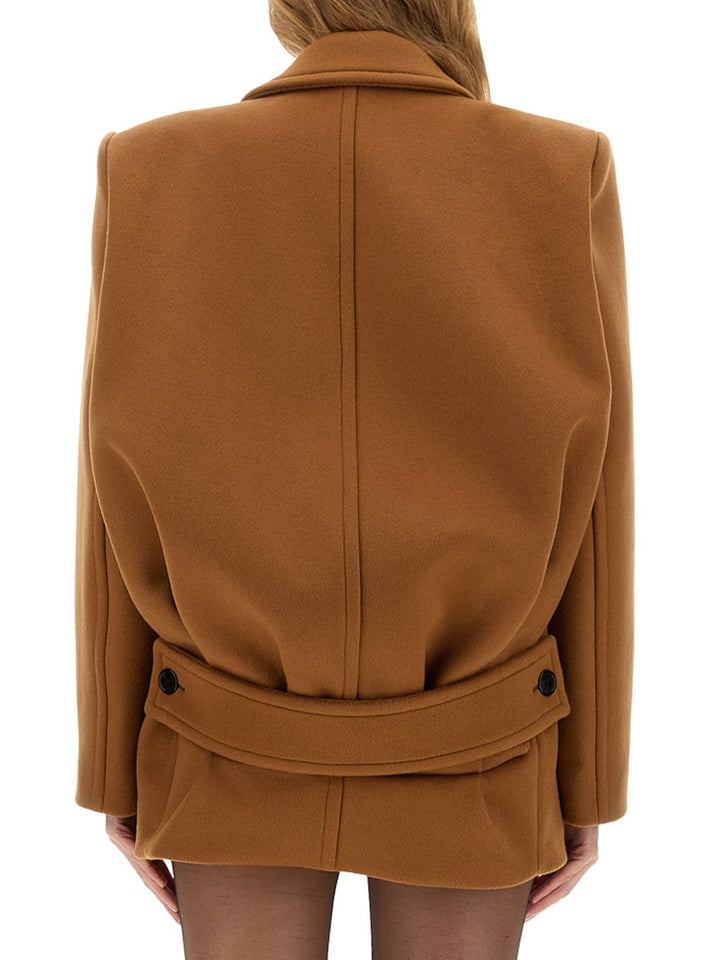 Saint Laurent Trench e Impermeabili - Beige | c2b922bdb538dc8b3440b4960c06e348a2737582