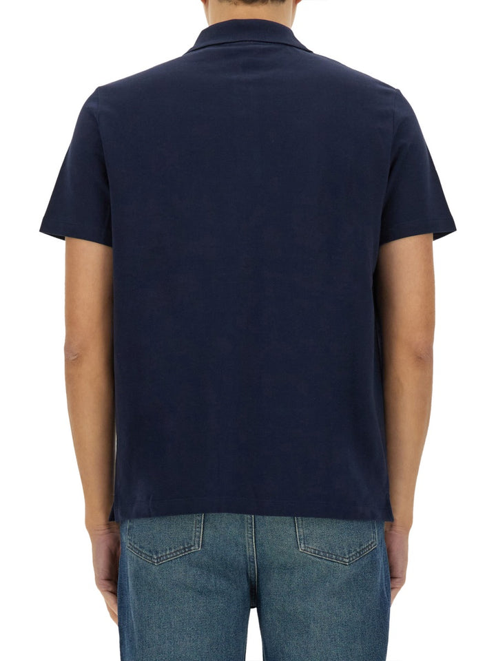 A.P.C. Polo - Blu | Wanan Luxury