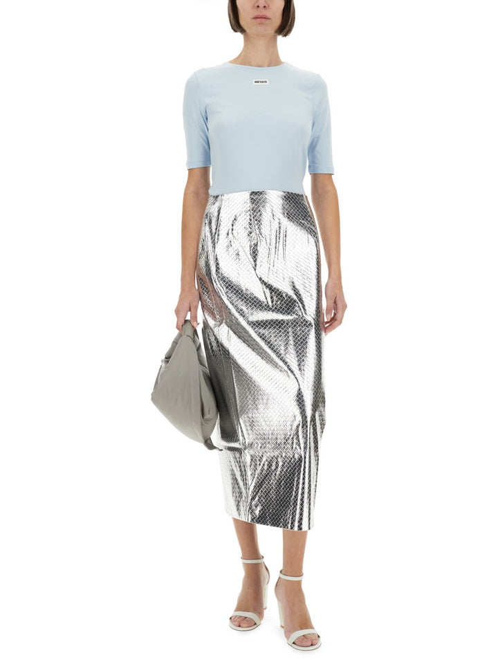 Rotate Birger Christensen T shirt - Bianco, Azzurro | Wanan Luxury