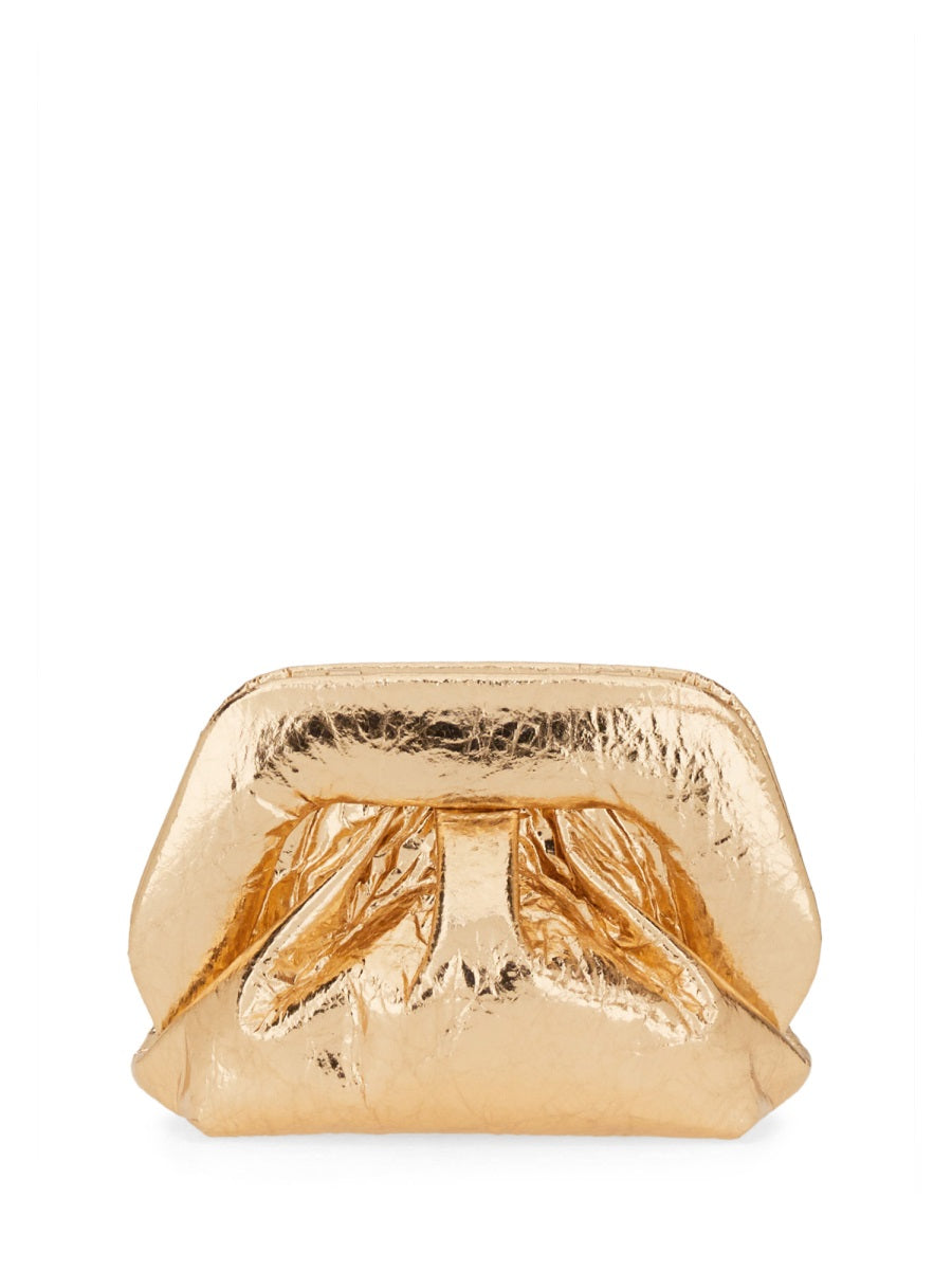 Themoirè Pochette - Oro | Wanan Luxury