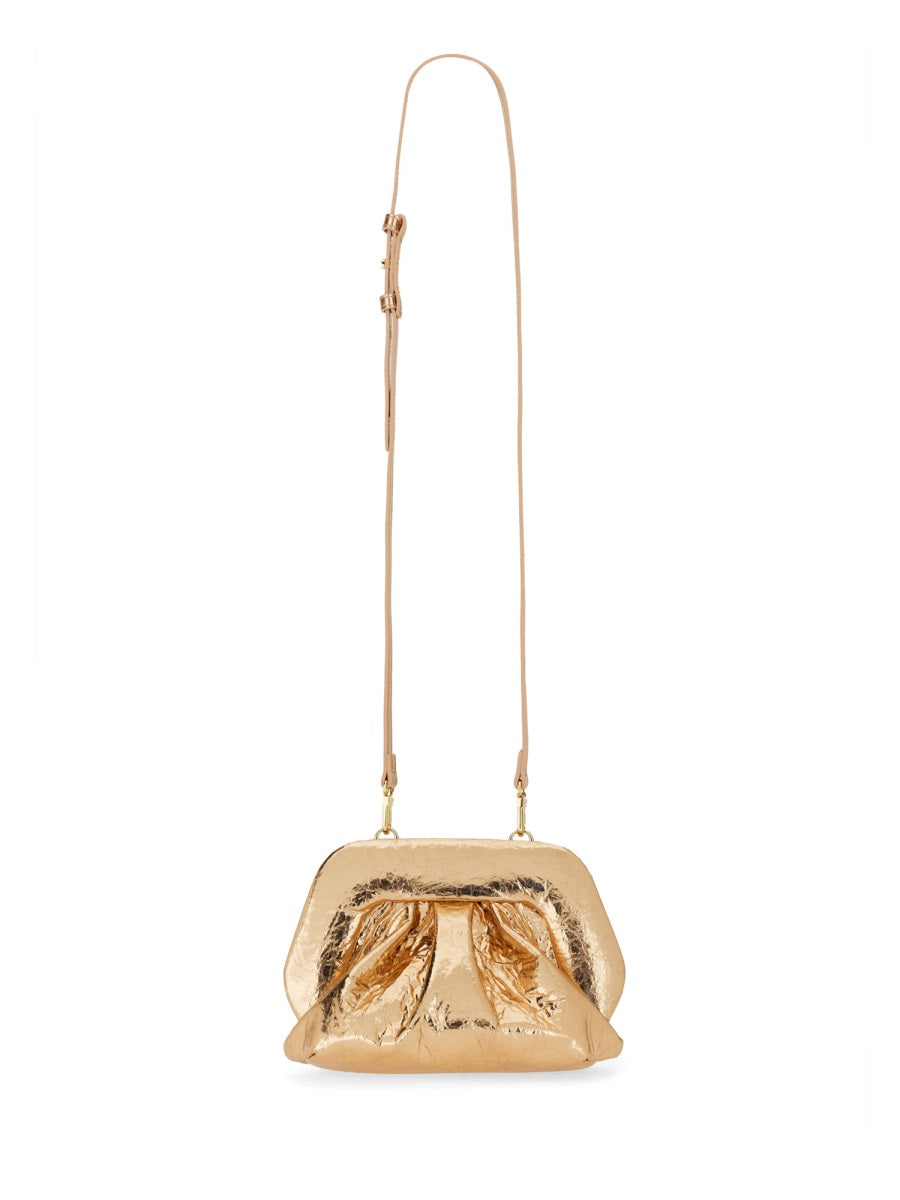 Themoirè Pochette - Oro | Wanan Luxury