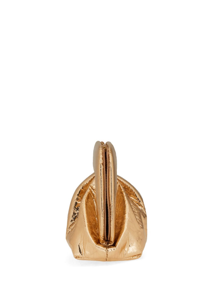 Themoirè Pochette - Oro | Wanan Luxury