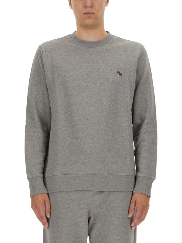 Sweatshirt With Zebra Patch