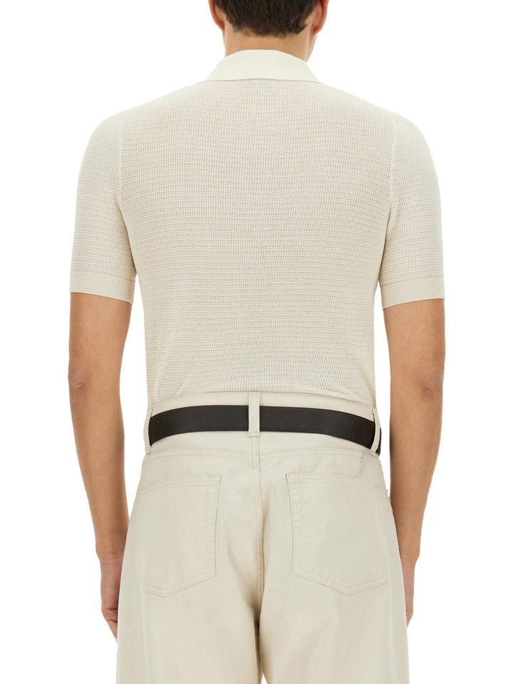 Tom Ford Polo - Bianco | Wanan Luxury