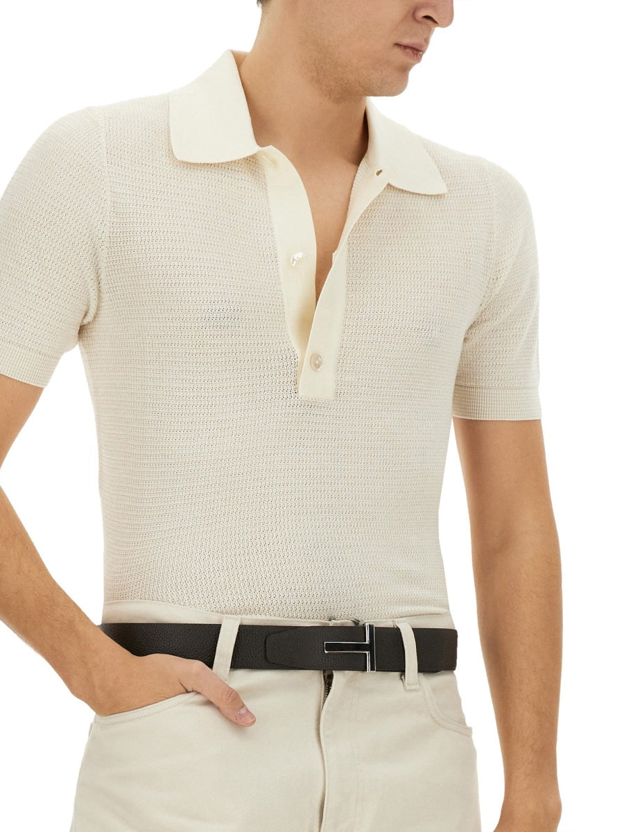 Tom Ford Polo - Bianco | Wanan Luxury