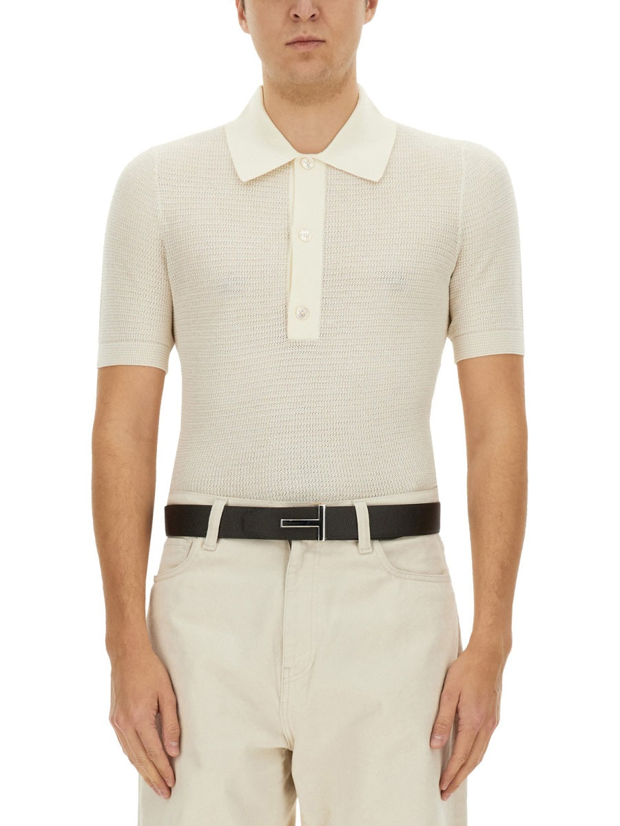 Tom Ford Polo - Bianco | Wanan Luxury