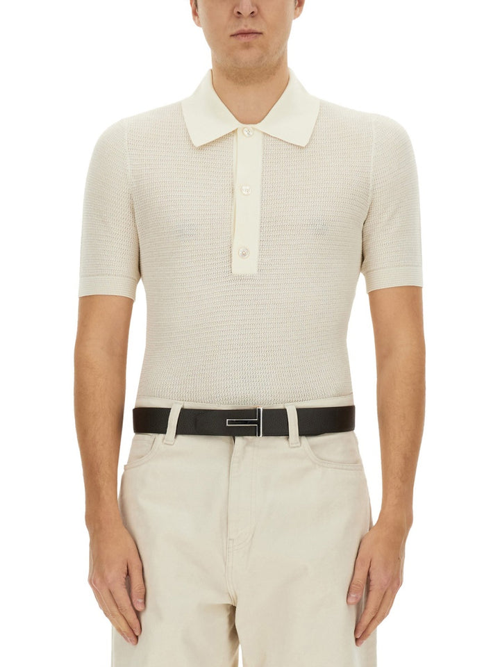 Tom Ford Polo - Bianco | Wanan Luxury