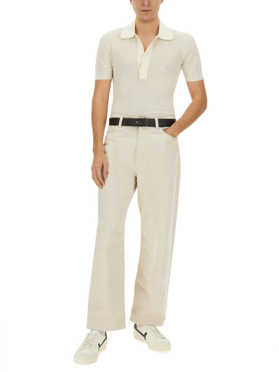 Tom Ford Polo - Bianco | Wanan Luxury