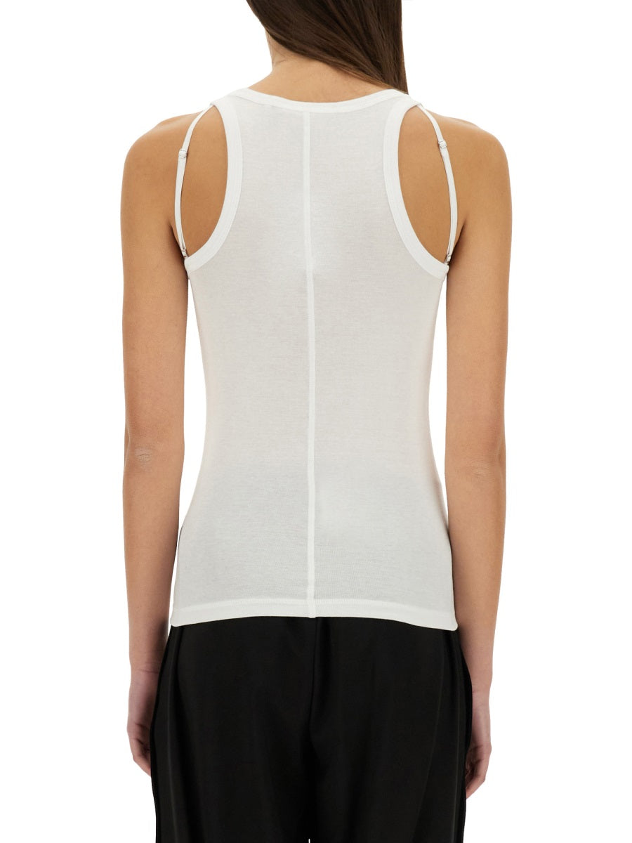 Helmut Lang Top - Bianco | Wanan Luxury