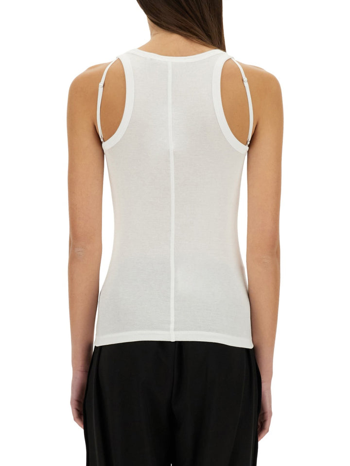 Helmut Lang Top - Bianco | Wanan Luxury