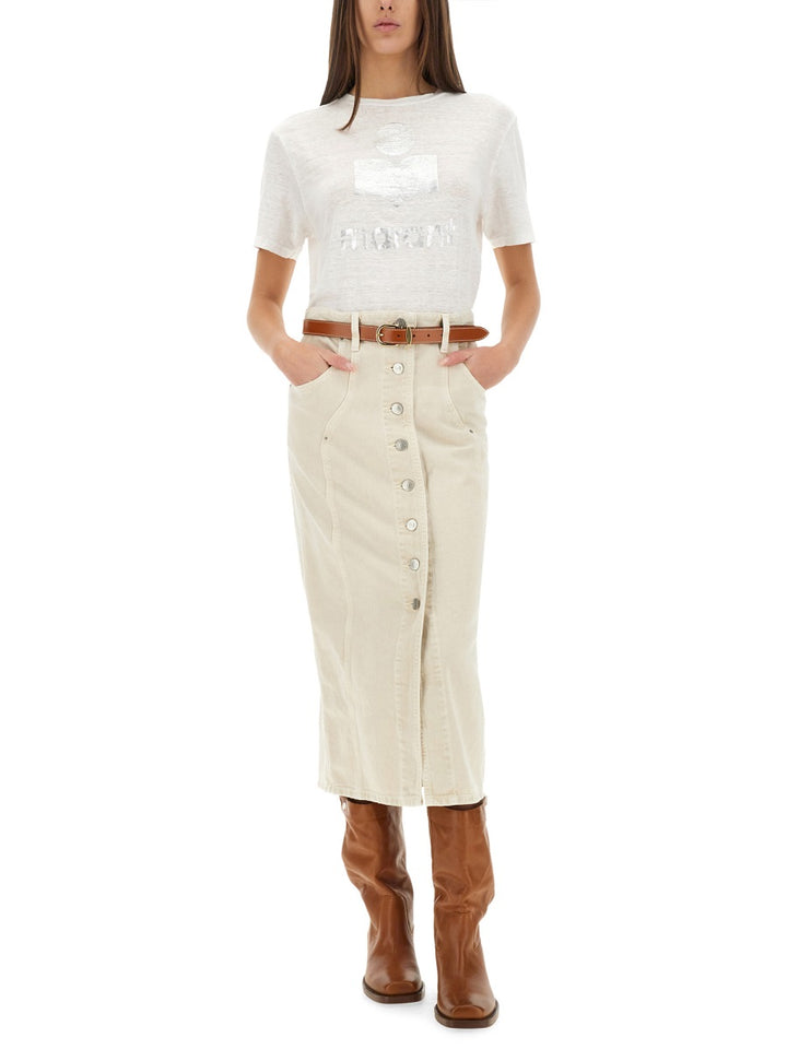 Isabel Marant Etoile T shirt - Bianco | Wanan Luxury