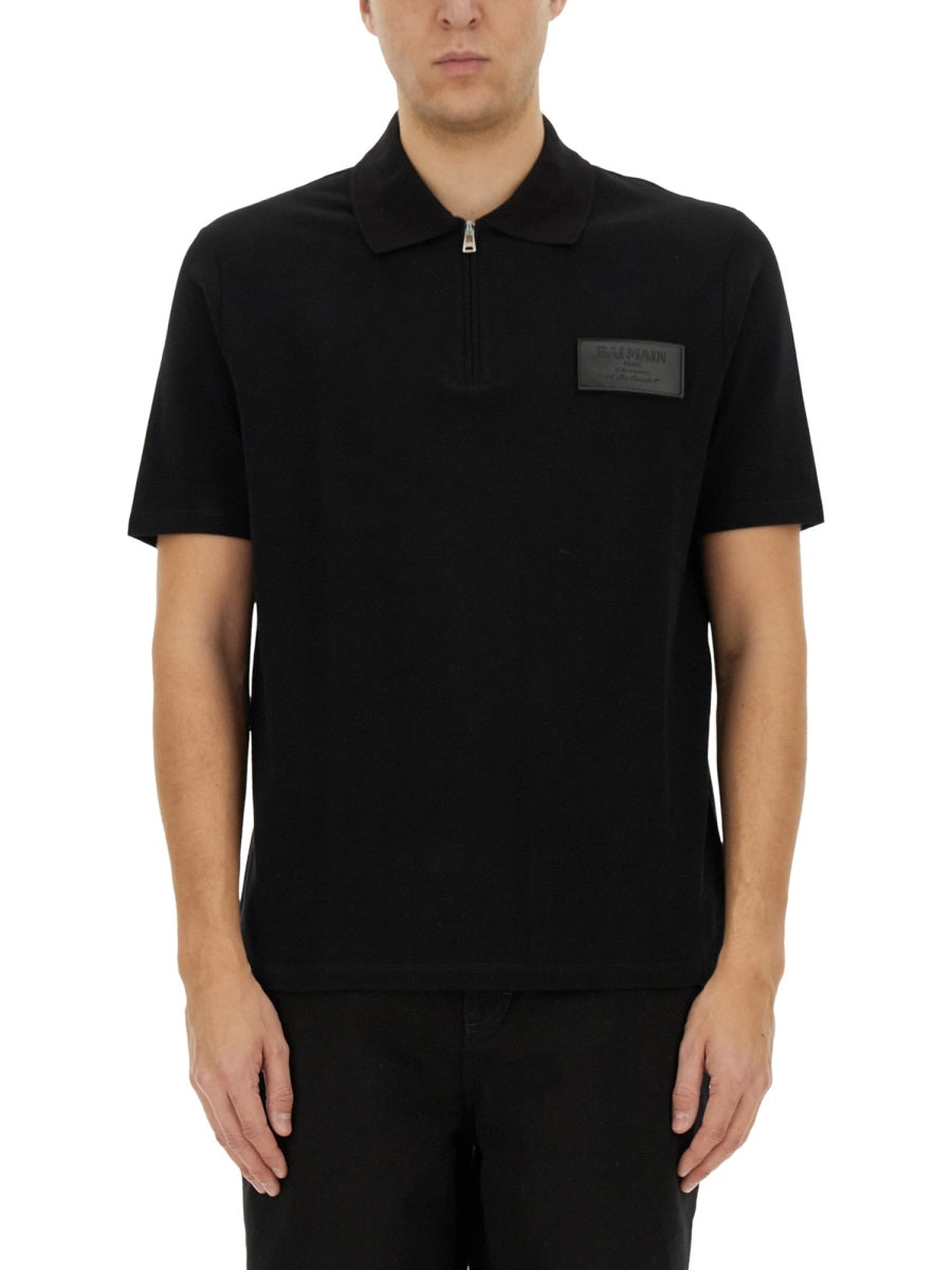 Balmain Polo - Nero | Wanan Luxury