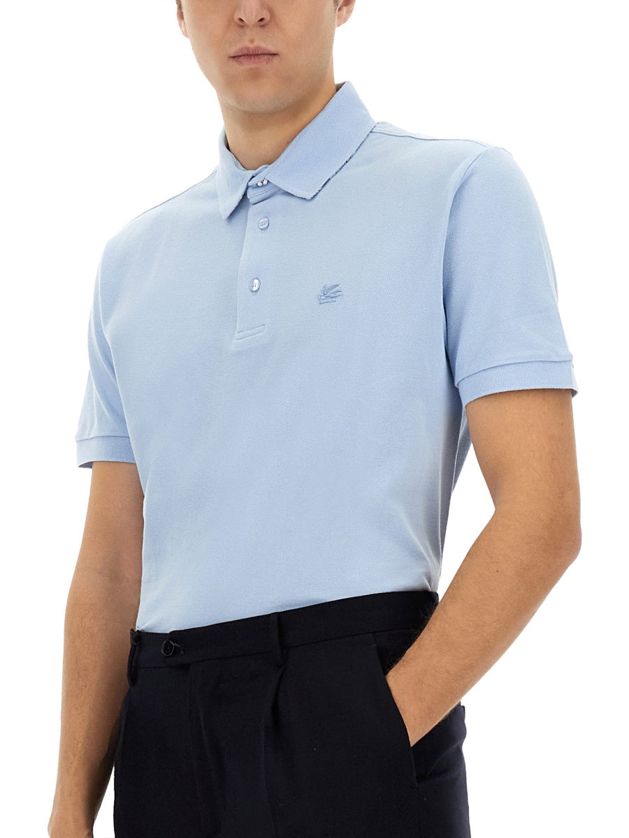 Etro Polo - Azzurro | Wanan Luxury