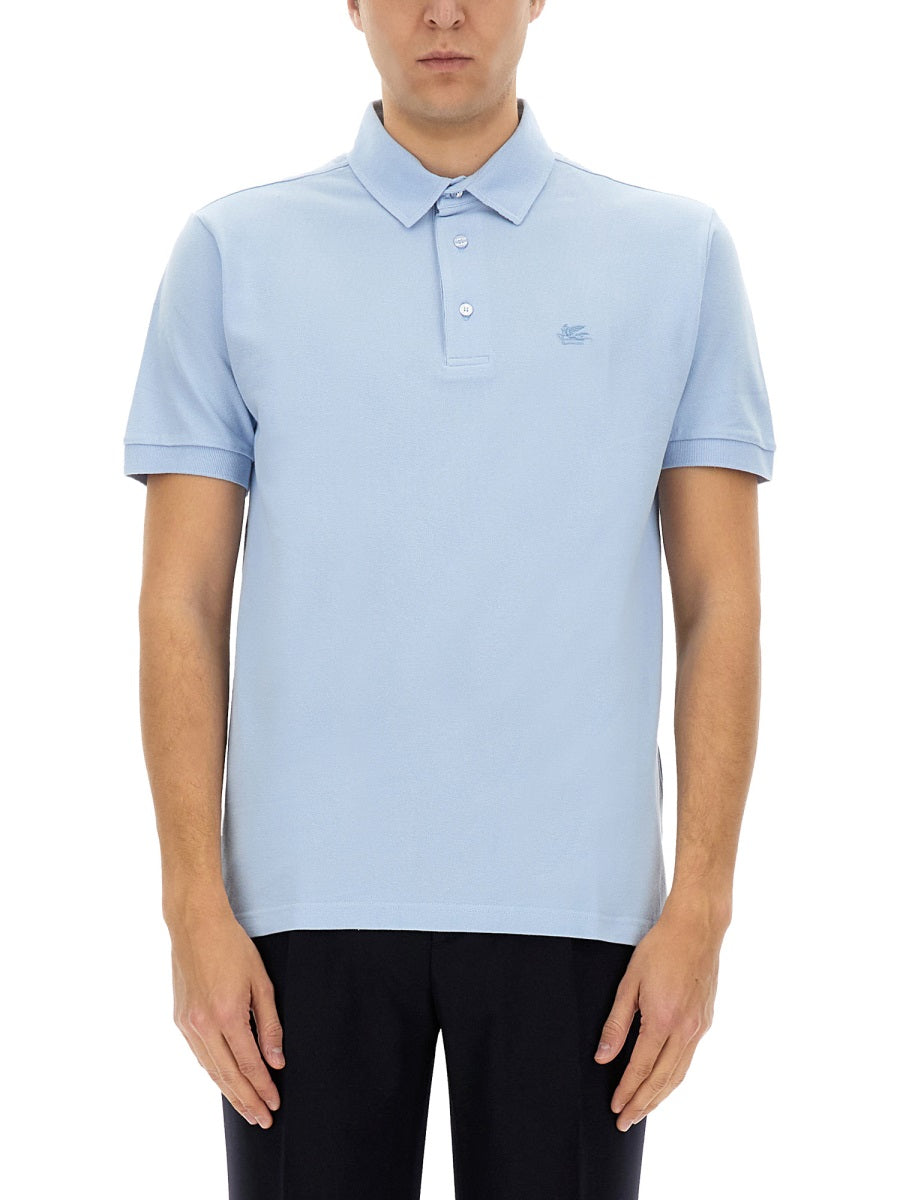 Etro Polo - Azzurro | Wanan Luxury