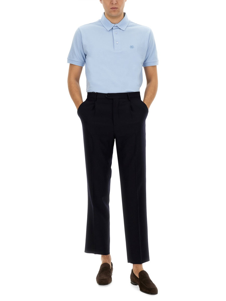 Etro Polo - Azzurro | Wanan Luxury