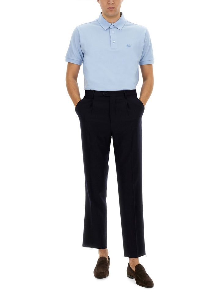 Etro Polo - Azzurro | Wanan Luxury