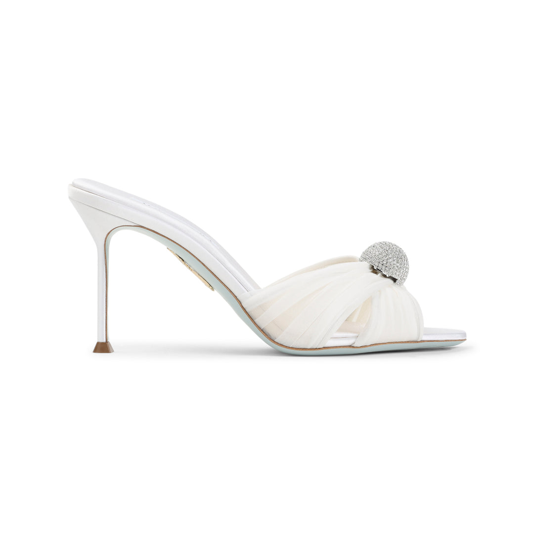 Aquazzura Mules - Bianco | c38506ed5273abf03cf608fa6125cae23cc220b2