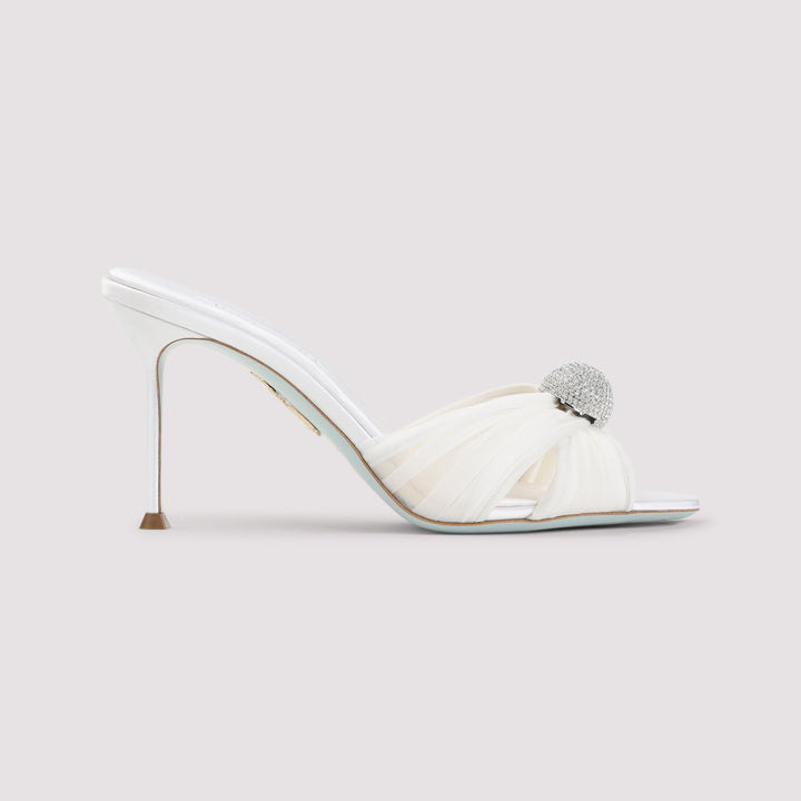 Aquazzura Mules - Bianco | b3338400e048e84defe88dbf74e281f574dd472c