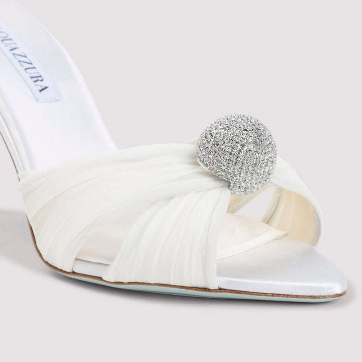 Aquazzura Mules - Bianco | e1c2ab093950e46b73b45abef0f46603fbabdaab