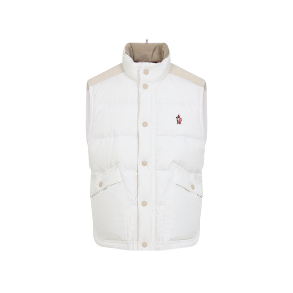 Polyester-Gilet White Scais