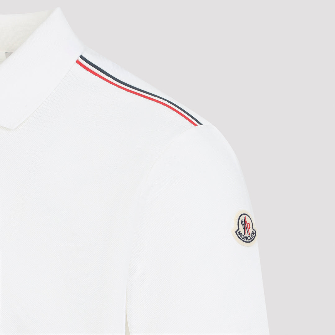 Moncler Polo - Bianco | 364b6e189ff786d130ca4a46d0894a96d7569695