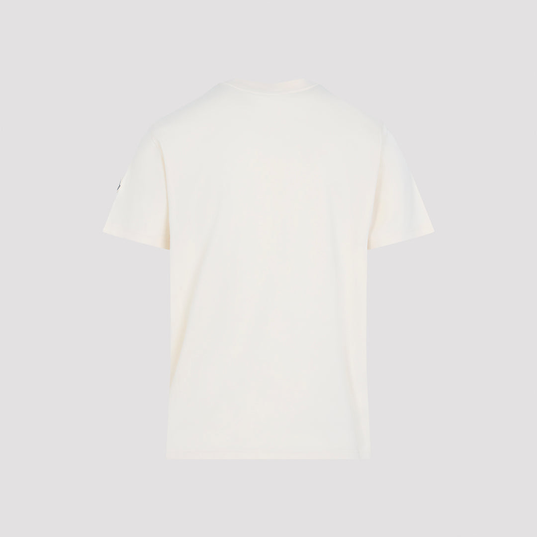 Moncler T-shirts - Nude & Neutrals | 46f578d348908d4cd41b2966f0a8e6c0125e46a1