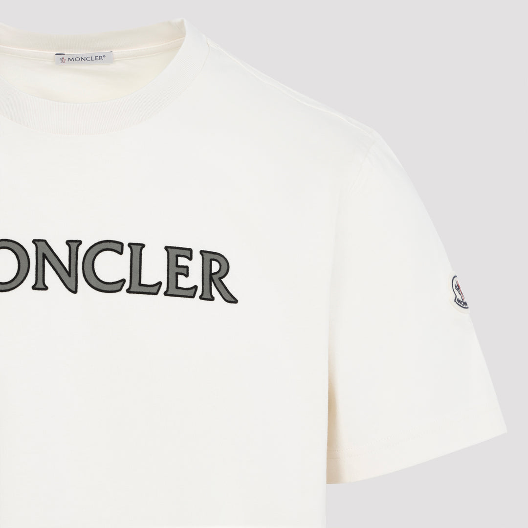 Moncler T-shirts - Nude & Neutrals | 1dcbb054cbc852512288f4511421e6b2c2d6469d