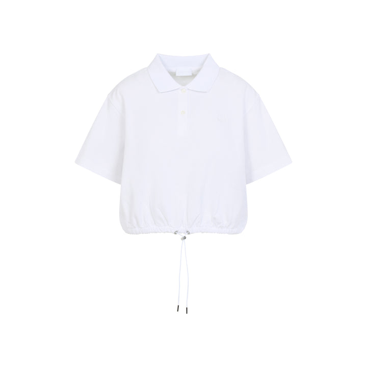 Moncler Polo - Bianco | ffc0222830b43bff766bd9c3c108505c19a8b246
