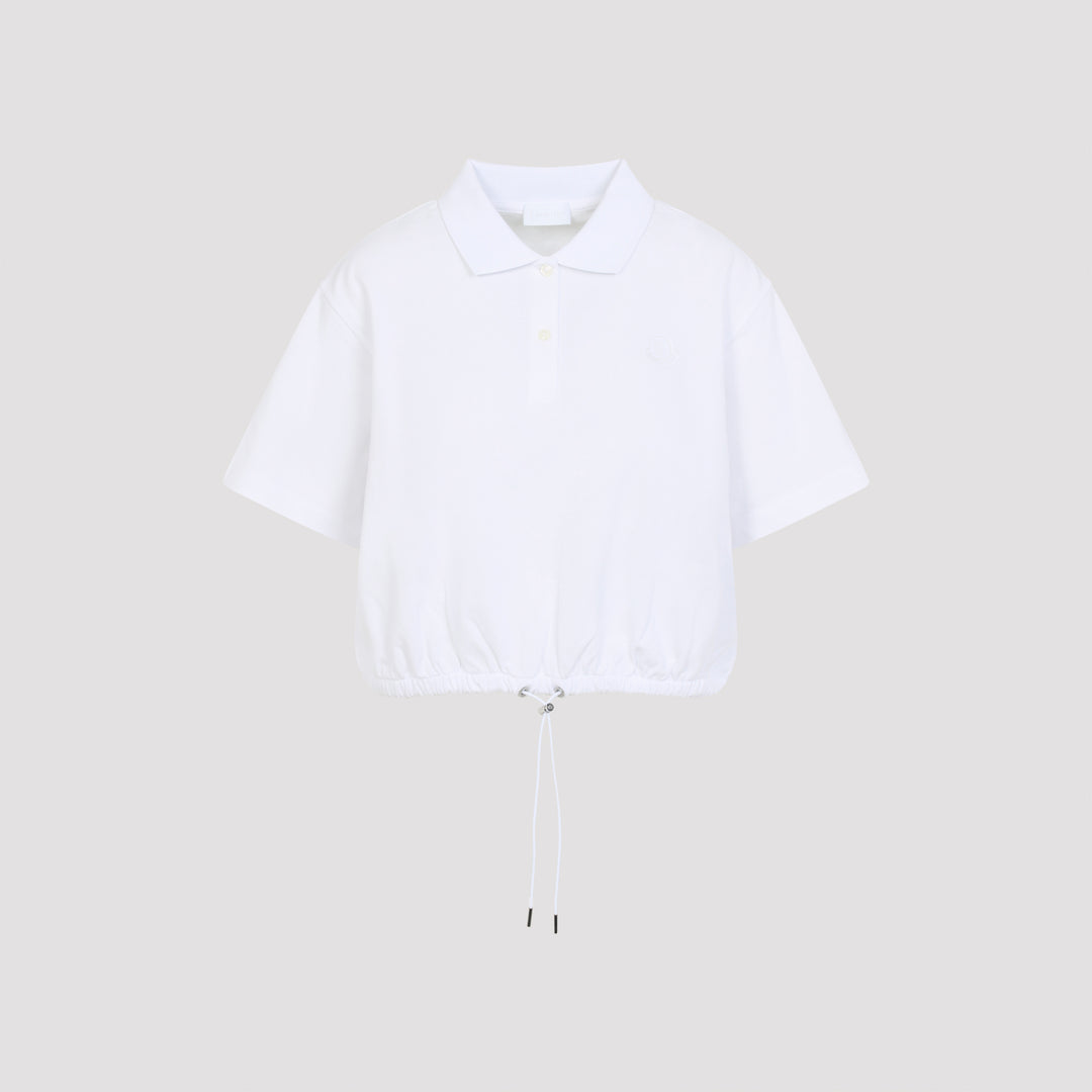 Moncler Polo - Bianco | 70834530a69462cea0002c641d289f959d09432a