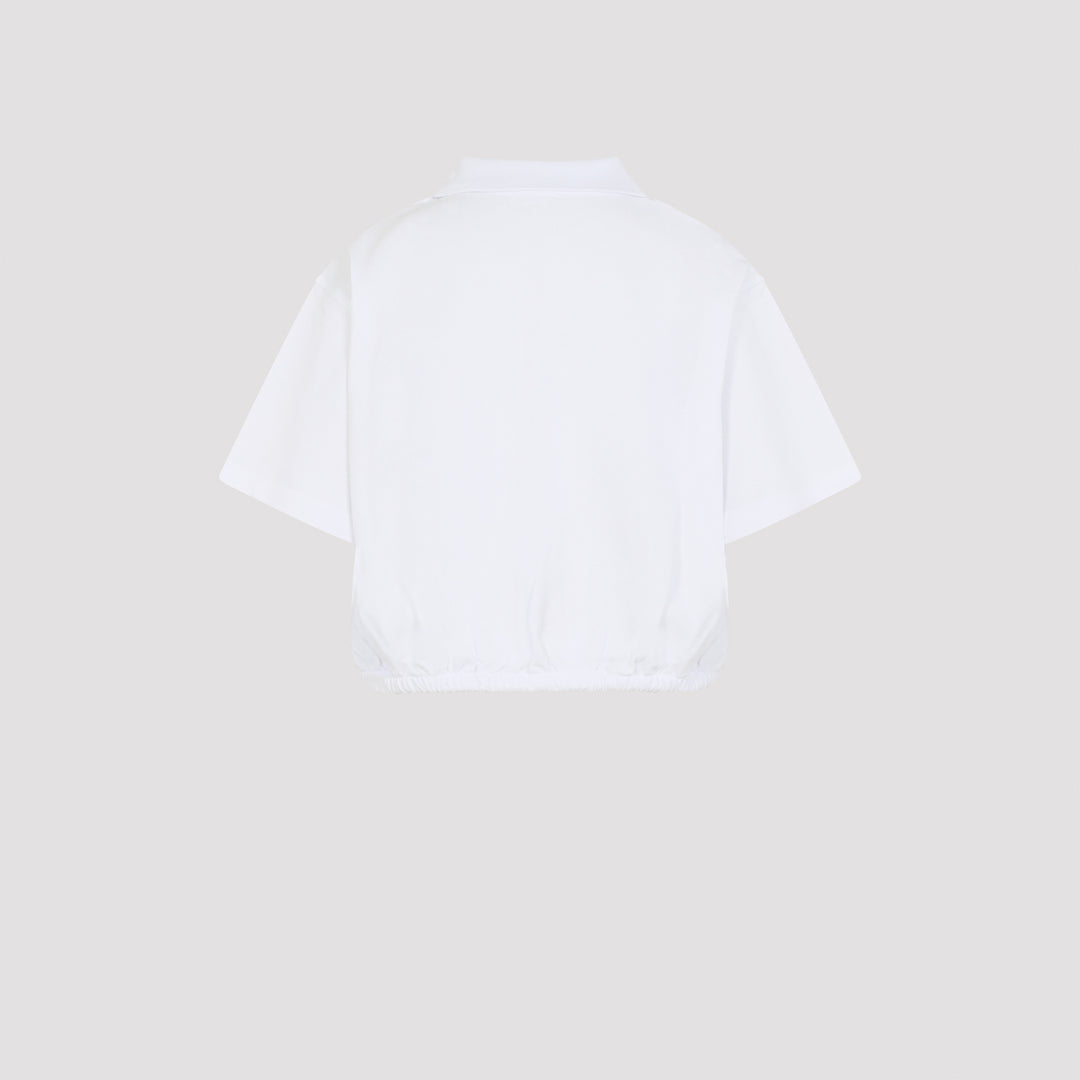 Moncler Polo - Bianco | da8f9edb3d9f0454a1dfba4daa3dec40eb2fc9e7