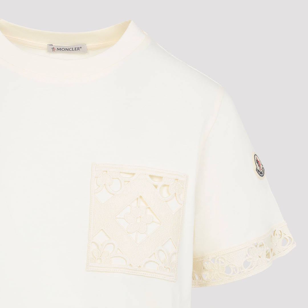 Moncler T-shirts - Nude & Neutrals | 8997412ce52b360537be7f33c53177b8d4a20bc1