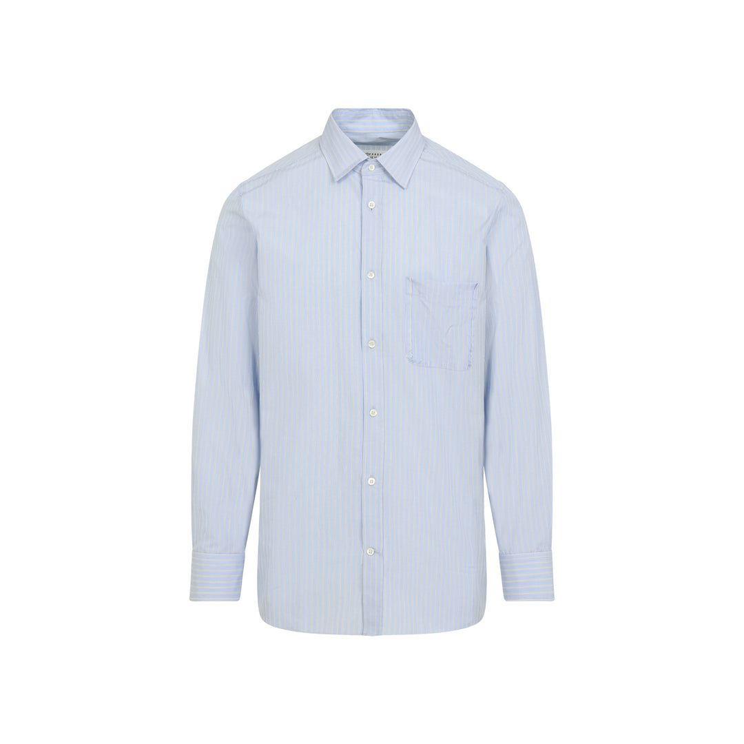 Maison Margiela Shirts - Blu | db026ddbdd949a718f4b84d42d87a7621d867e13