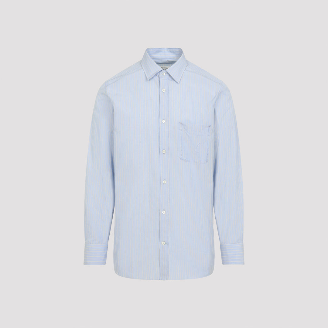 Maison Margiela Shirts - Blu | 8dbab9534cd853a1183648534a04284b3974bdb6