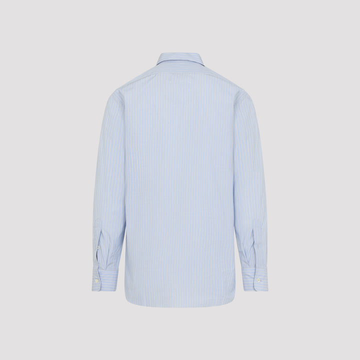 Maison Margiela Shirts - Blu | cf626ae6196d6160383d818adbb0afb816728341