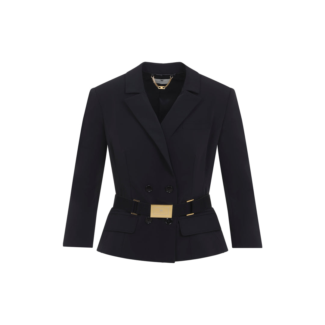 Elisabetta Franchi Giacche - Nero | af448b051ef5bce45b41f9d2fdfd493c90ddd59b