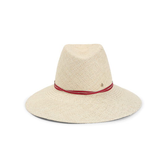 Natural White Brisa Kate Straw Hat