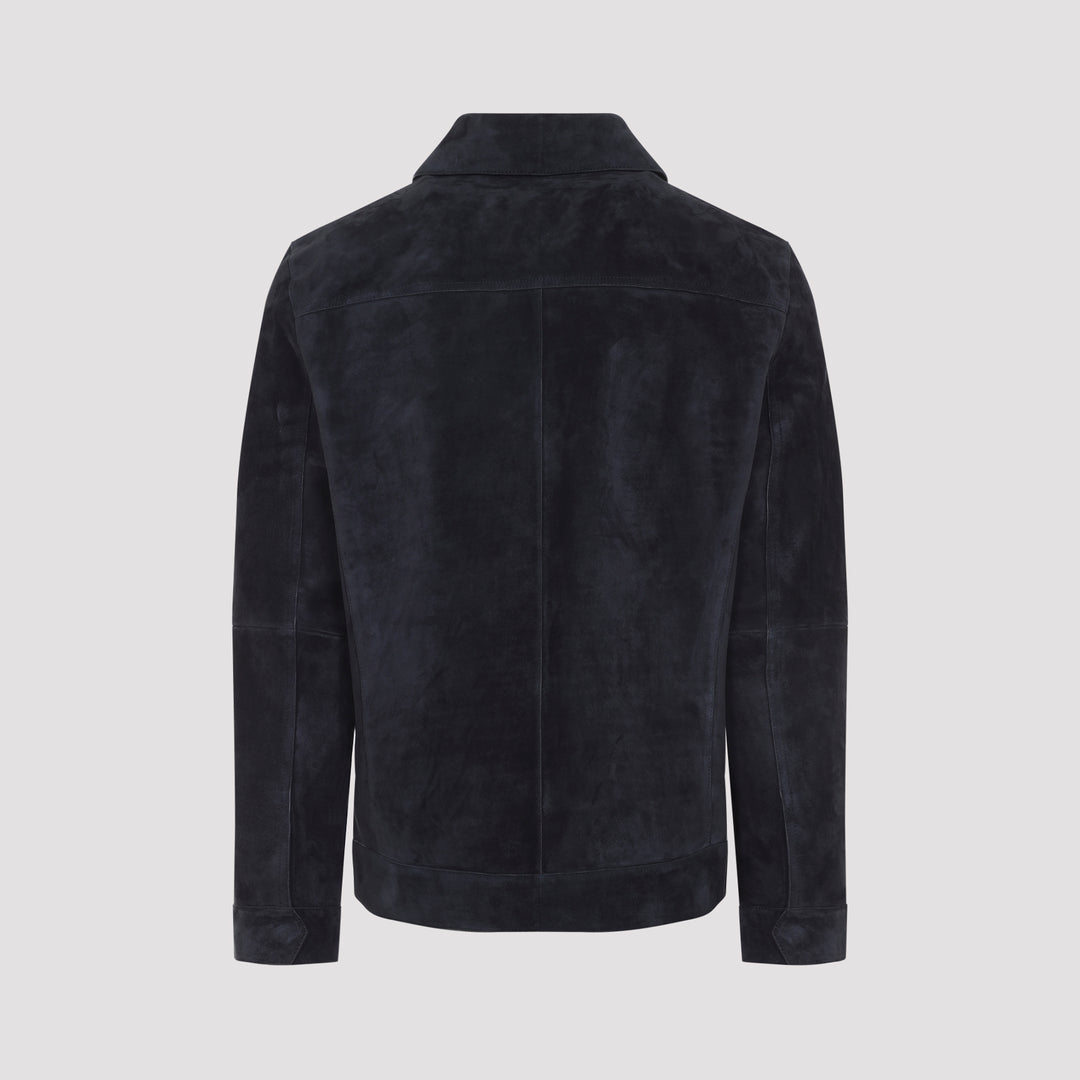 Yves Salomon Leather - Blu | a66076d007c1c0b807c11475c6c4f5fcdc2e286b