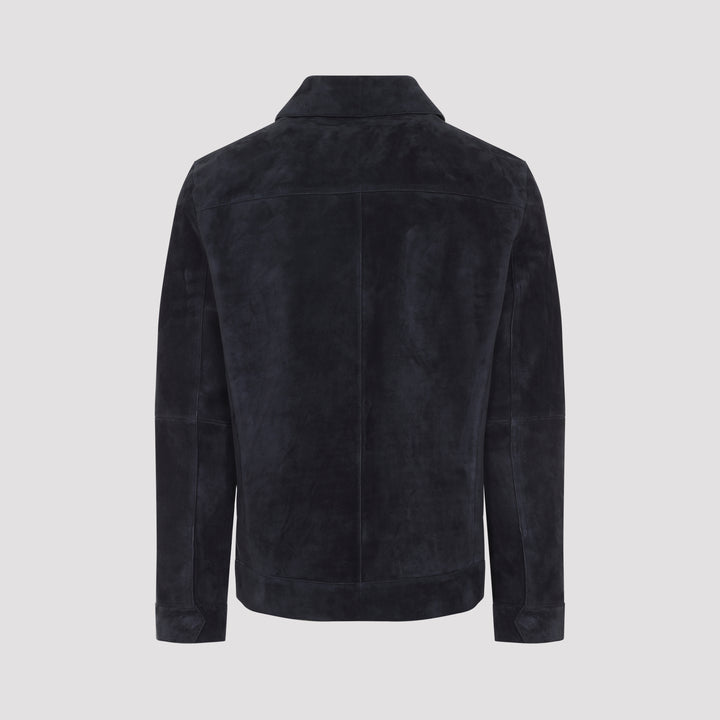 Yves Salomon Leather - Blu | a66076d007c1c0b807c11475c6c4f5fcdc2e286b