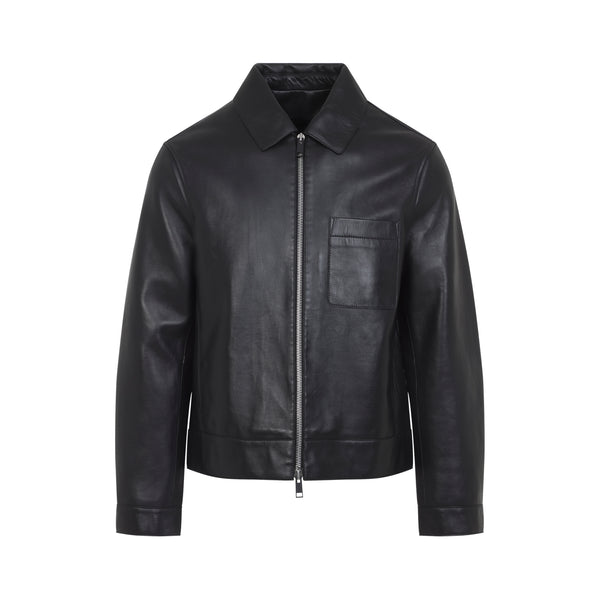 Black Lamb Leather Jacket